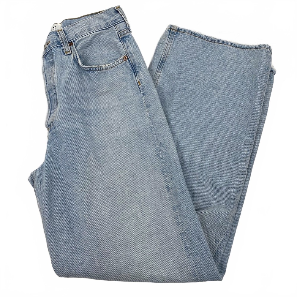 Agolde Blue Light Wash Baggy Wide Leg Jeans | Women’s Regular 24